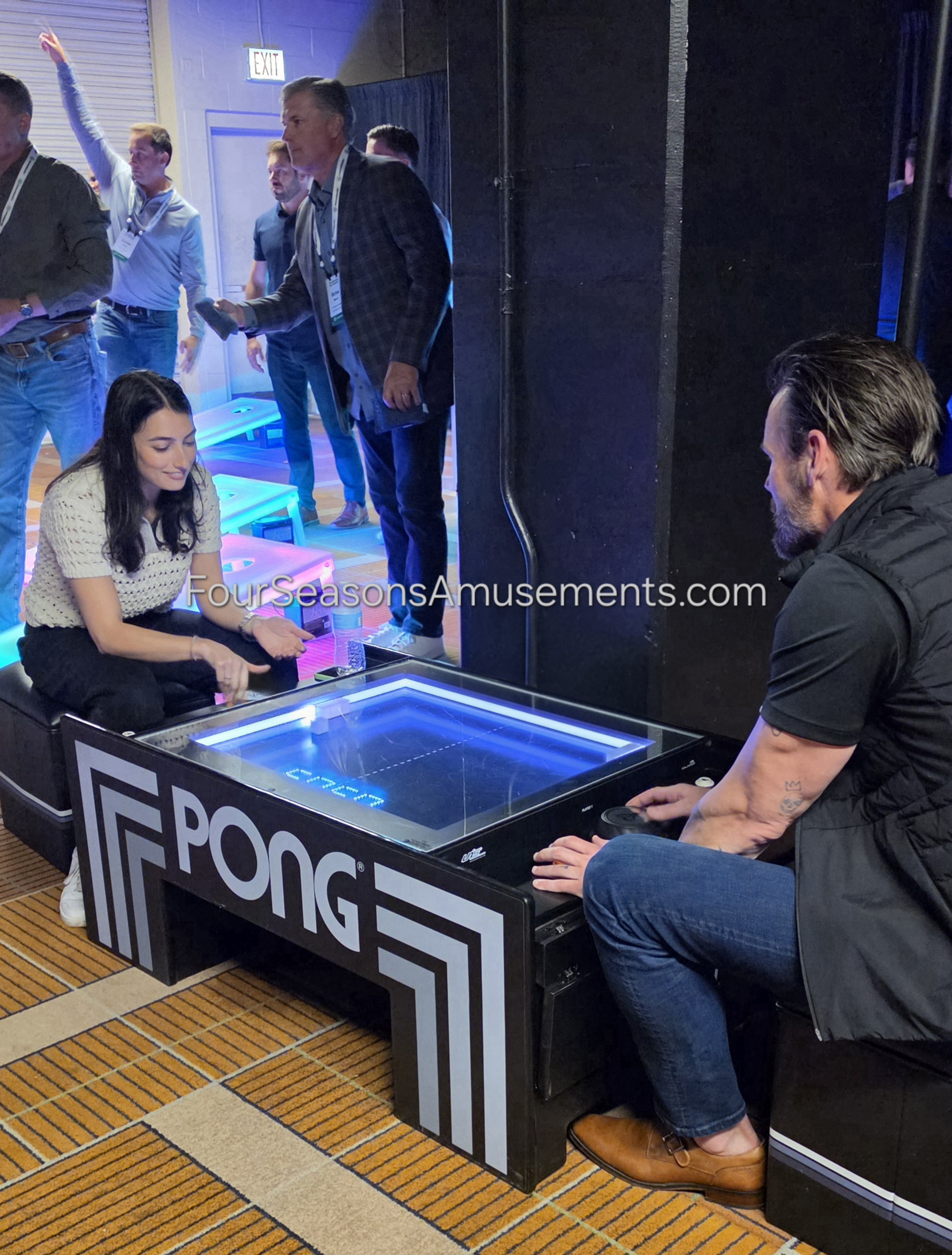 Deluxe Atari Pong Interactive Table Game