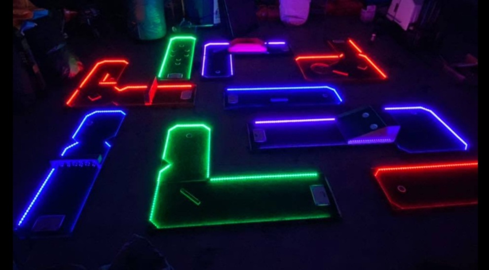 LED Mini Golf Course